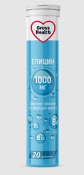 Глицин Gross Health 20 шт. табл. шип. 1000 мг / 3.8 г